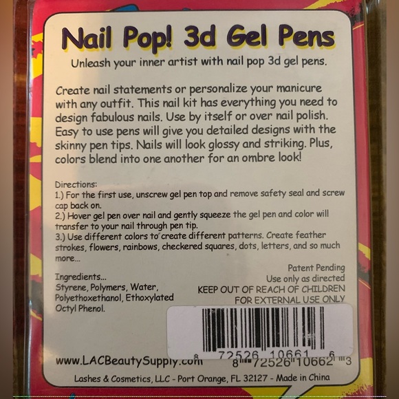 GEL NAIL POLISH PENS! NEW!! - Picture 2 of 2